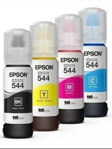 Imagen 4 de 4 de Botella De Tinta Epson Original Modelo T544