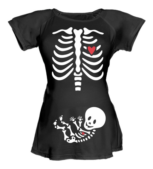 Reportero salud Subir Blusa Para Embarazo Ranglan - Esqueleto Rx Bebé Felíz | Meses sin intereses