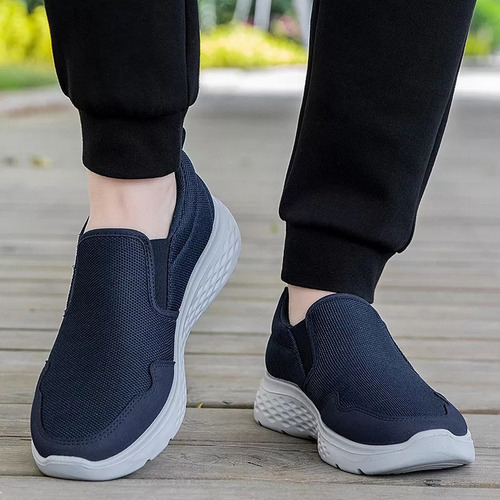 Zapatos Tenis Negros Mujer Y Hombres Pie Diabetico Cómodo A