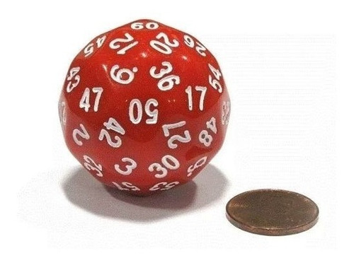 Dados Poliédrico 60 Caras 35mm Juegos Rol Casino Matemáticas