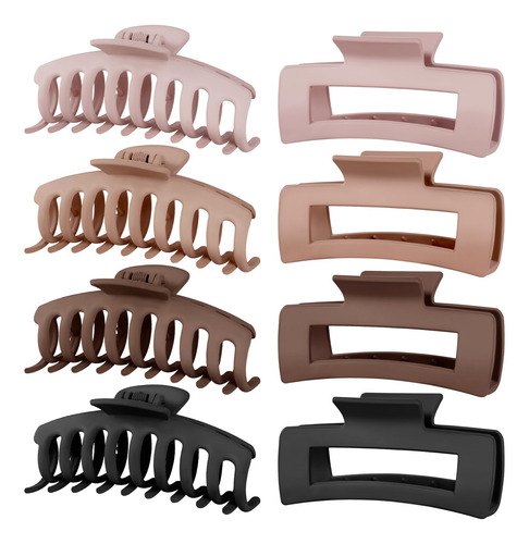 Clips De Garra De Cabello Grande Para Mujeres-neutral Clip D