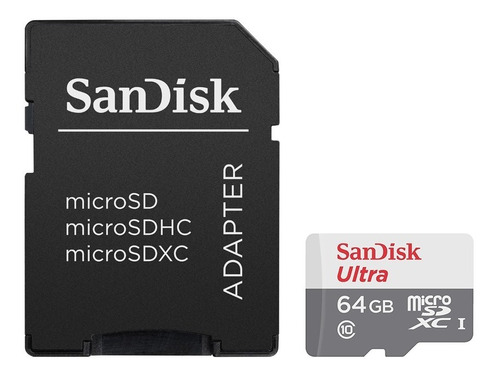 Memoria Micro Sd 64 Gb Sandisk Ultra Celular Tablet