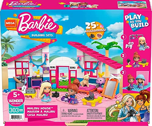 Mega Barbie Juego De Juguetes De Construcción, Malibu Dream