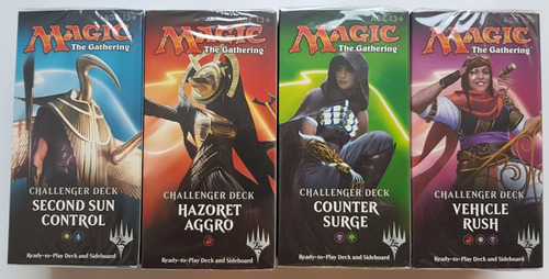 Mtg Magic The Gathering Set De 4 Challenger Decks 2018 Nuevo