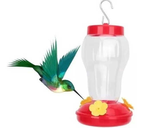 Bebedero Para Colibrí  Dispensador De Néctar Comedero Ave