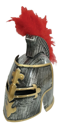 Casco De Caballero Guerreo Medieval Antiguo Cosplay Disfraz