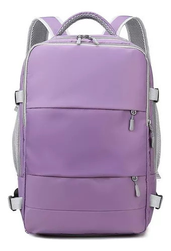 Mochila Para Mujer, Viaje, Usb, Avión, Equipaje, Autobús