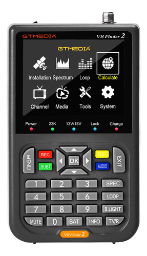 Z Gtmedia V8 Finder 2 Medidor Buscador De Señal De Tv