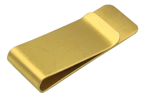 Imagen 2 de 10 de Clip De Billete De Lujo Dorado