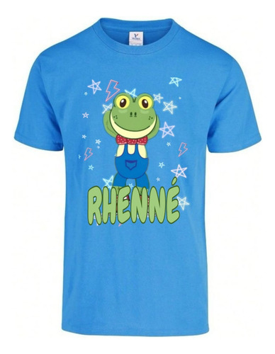 Playera Lara Campos Y Rhenne Rana Moda Niño Algodón