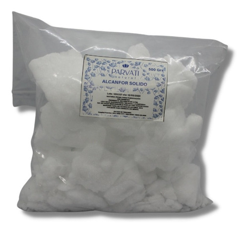 Alcanfor Solido 500 Grs