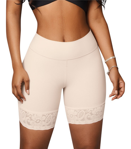 Faja Colombiana Forma Tu Cuerpo Short Invisible C-042 Beige S