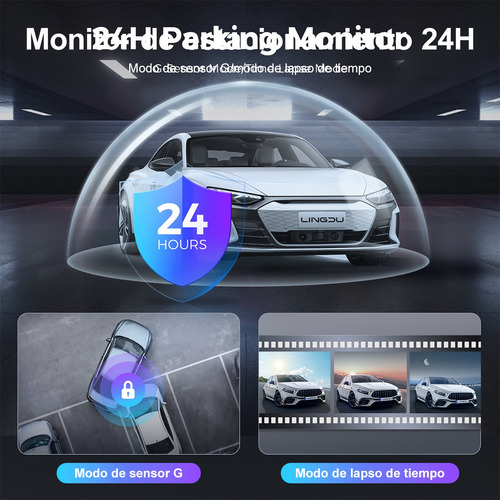 Dashcam Hp 2160p 150° 0.96' 4k Wifi6 Visión Noctur G-sensor
