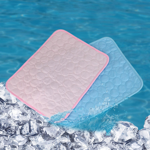 Alfombrilla Para Gatos, Cojín De Hielo De Verano Sg Rosa