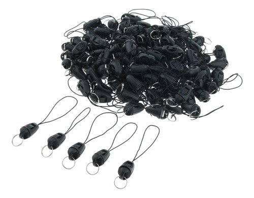 100 Piezas De Plástico Hebilla Correas Cordón For Unidad