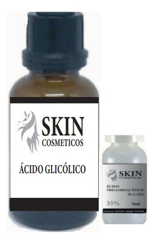Ácido Glicólico + Tca ( Clareador Melasma, Virilha, Estrias)