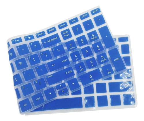 Silicona Notebook Teclado Cubierta De La Piel Para Hp 15.6 B