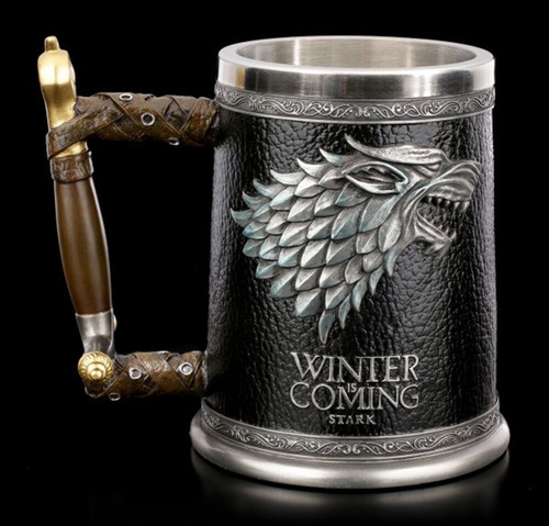 Imagen 2 de 2 de Taza Game Of Thrones Lobo Stark Juego De Tronos Got