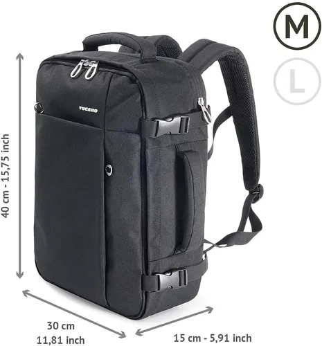 Tucano - Mochila De Viaje, Equipaje De Cabina 20l