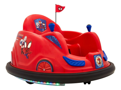 Carrito Eléctrico Bumper Car Marvel Spidey 6v