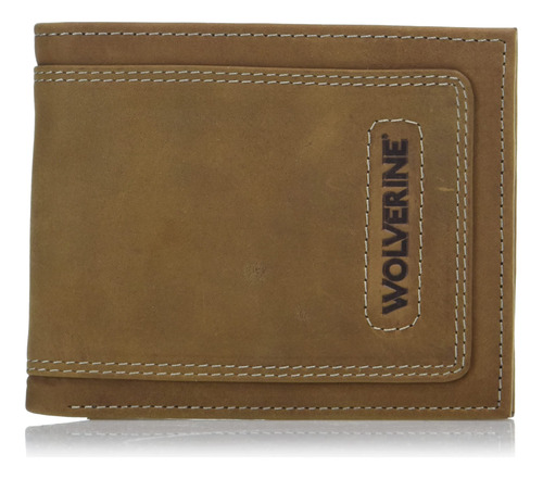 Wolverine Billetera Plegable Para Hombre, Duradera Y Elegant