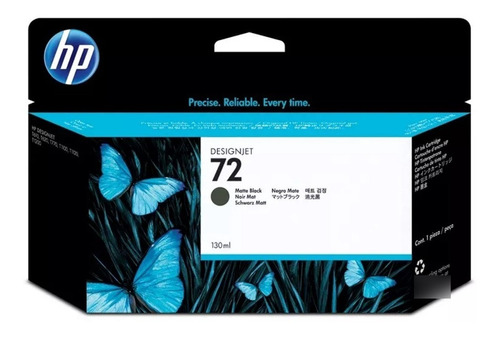 Cartucho Hp 72 Negro Mate Original C9403a 130ml Hp T1120 610