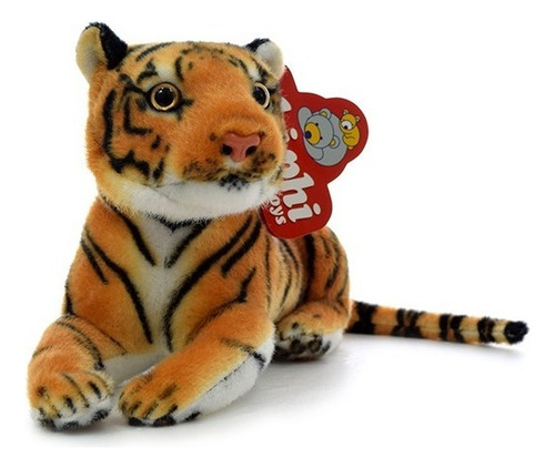 Peluche Tigre Marron Echado 