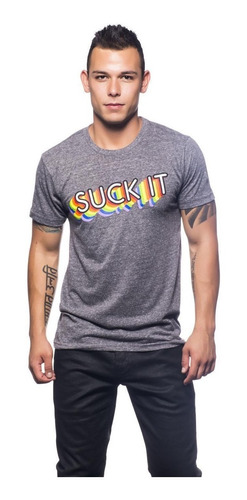 Remera Suck It Chápalo Gay Lgtb Andrew Christian Talle M