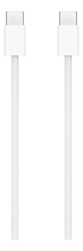 Cable Entrada C-1 M Lightning Para Iphone 15 Promax Trenzado Blanco