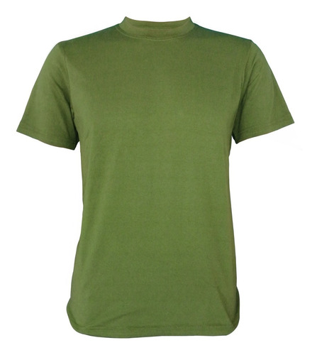 Remera Camiseta Verde Militar Uniforme Reglamentario