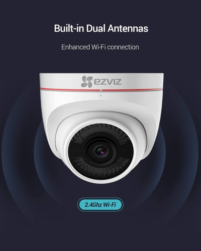 Imagen 5 de 10 de Camara Ip Domo Ezviz 1080p Wifi Exterior Audio Sirena Luz