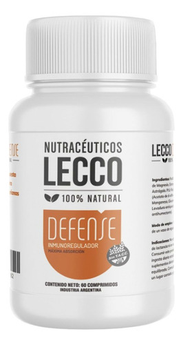 3 X60 (180) Lecco Defense Nutraceutico Vitamina E,c,a,zinc