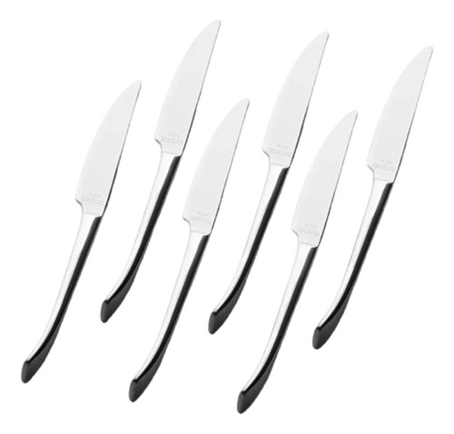 Set X6 Cuchillo Postre Volf Linea Vecchio Acero Inoxidable B