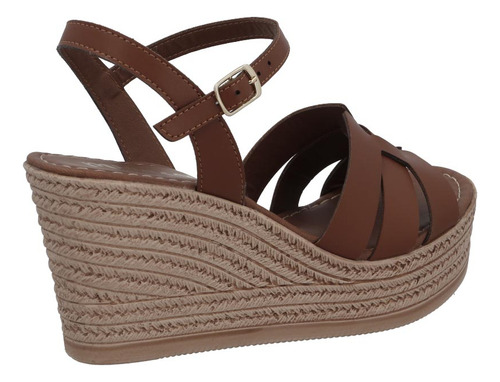 Zapato Casual Pv794742 Fresco Horma Comun Liso Tacon Ancho