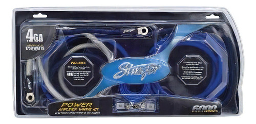 Kit De Cables Stinger Sk6241 De 4 Gauge 100% Cobre