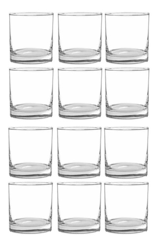 Vaso Whisky Lexington Cristar 311ml Velas Soja Bar Trago X12