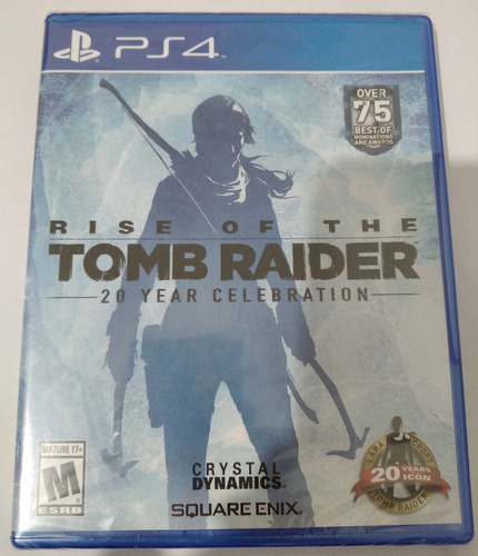 Rise Of Tomb Raider: 20 Years Celebration Ps4 Mídia Física