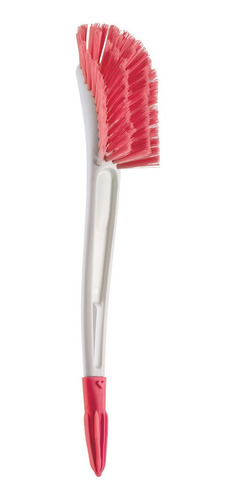 Imagem 2 de 3 de Escova Resistente De Lavar Mamadeira Com Limpador De Bico