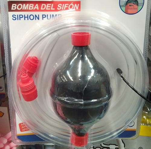 Bomba Sifon Para Succion De Liquidos Aceite Manual