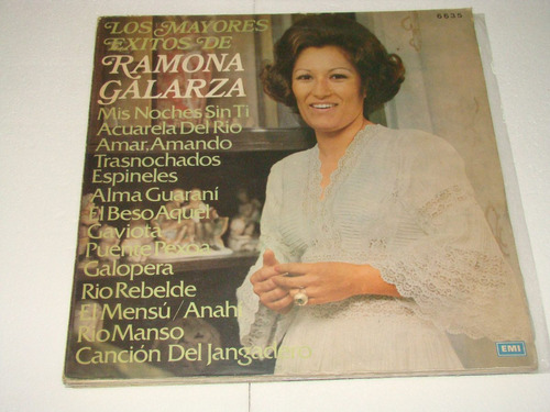 Ramona Galarza Los Mayores Exitos Lp Argentino / Kktus