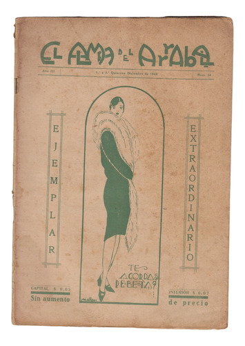 1928 Tango Uruguay Revista El Alma Del Arrabal N° 34 Escasa