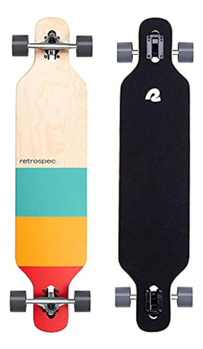 Retrospec Rift Drop-through Longboard Skateboard Completo | 