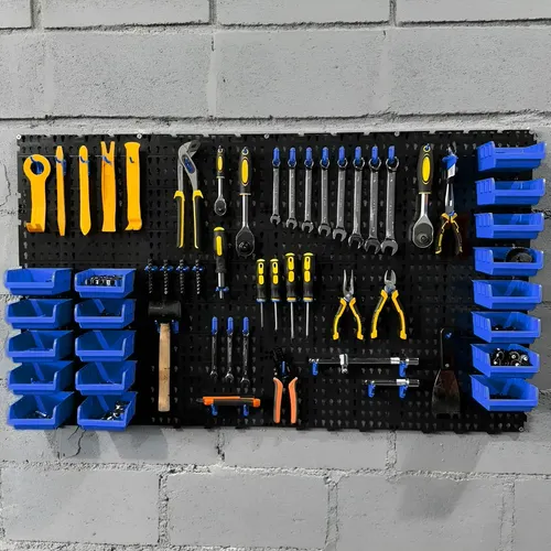 Painel Ferramentas Organizador Perfurado 118x52 Brindes