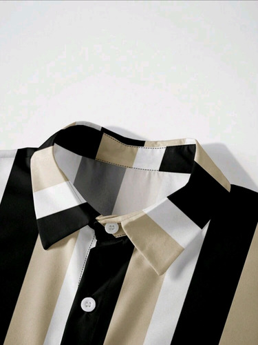 Camisas Casual Mannfinity Para Hombre - Estilo Informal
