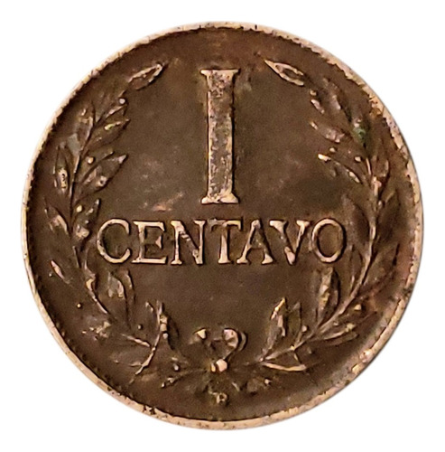 Moneda 1 Centavo 1946 Colombia Escasa Error Pieza 667