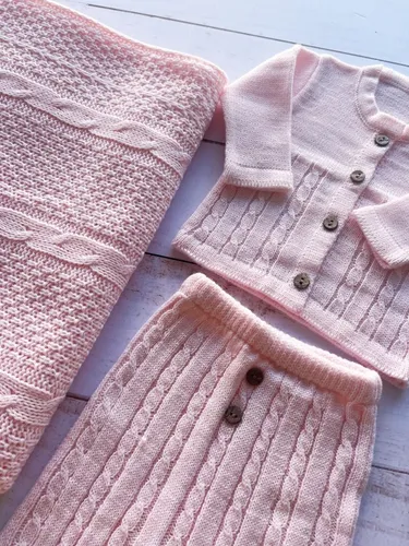 Conjunto de bebe tejido hotsell