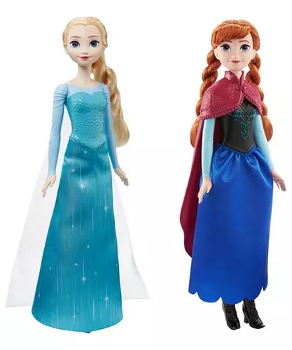 Bonecas Anna E Elsa Frozen 9219