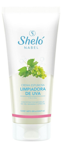 Crema Espumosa Limpiadora De Uva Extractos Naturales 2 Pack