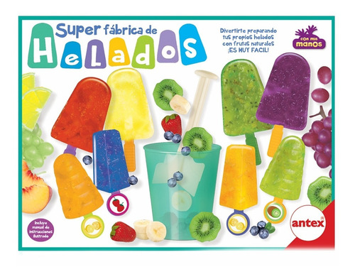 Super Fabrica De Helados Antex Cocina Niños Juego Divertido