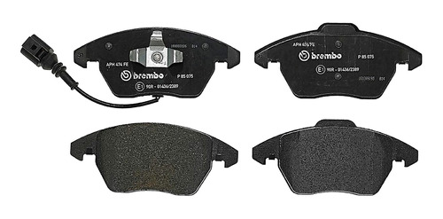 Kit Delanteras Balatas Bajos Metales Brembo Polo 17